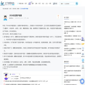 2024抖音用户画像-三个皮匠报告